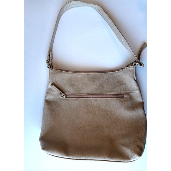 Stone & Co. Tan Beige Snakeprint Shoulder Bag EUC - Picture 6 of 16